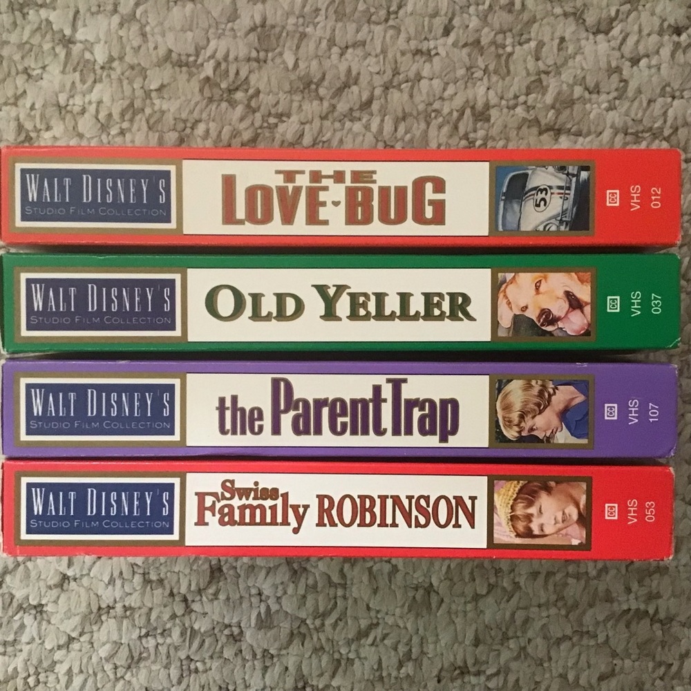 Lot of 4 Disney VHS Movies - Picture 4 of 4